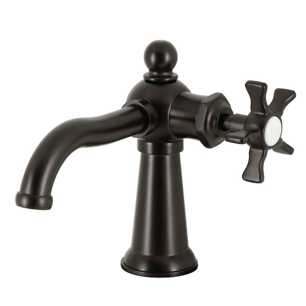 SingleHandle Bathroom Faucet with Push PopUp, Oil Rubbed Bronze